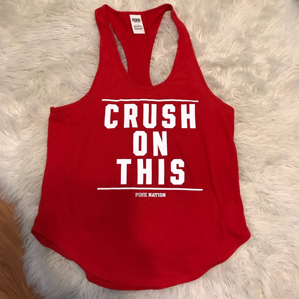 💗VSPINK TANK SZ L💗